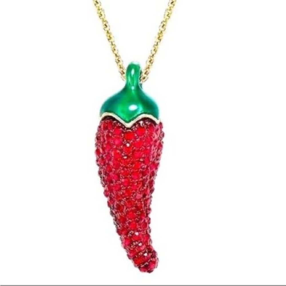Kate Spade Chili Pepper Necklace
